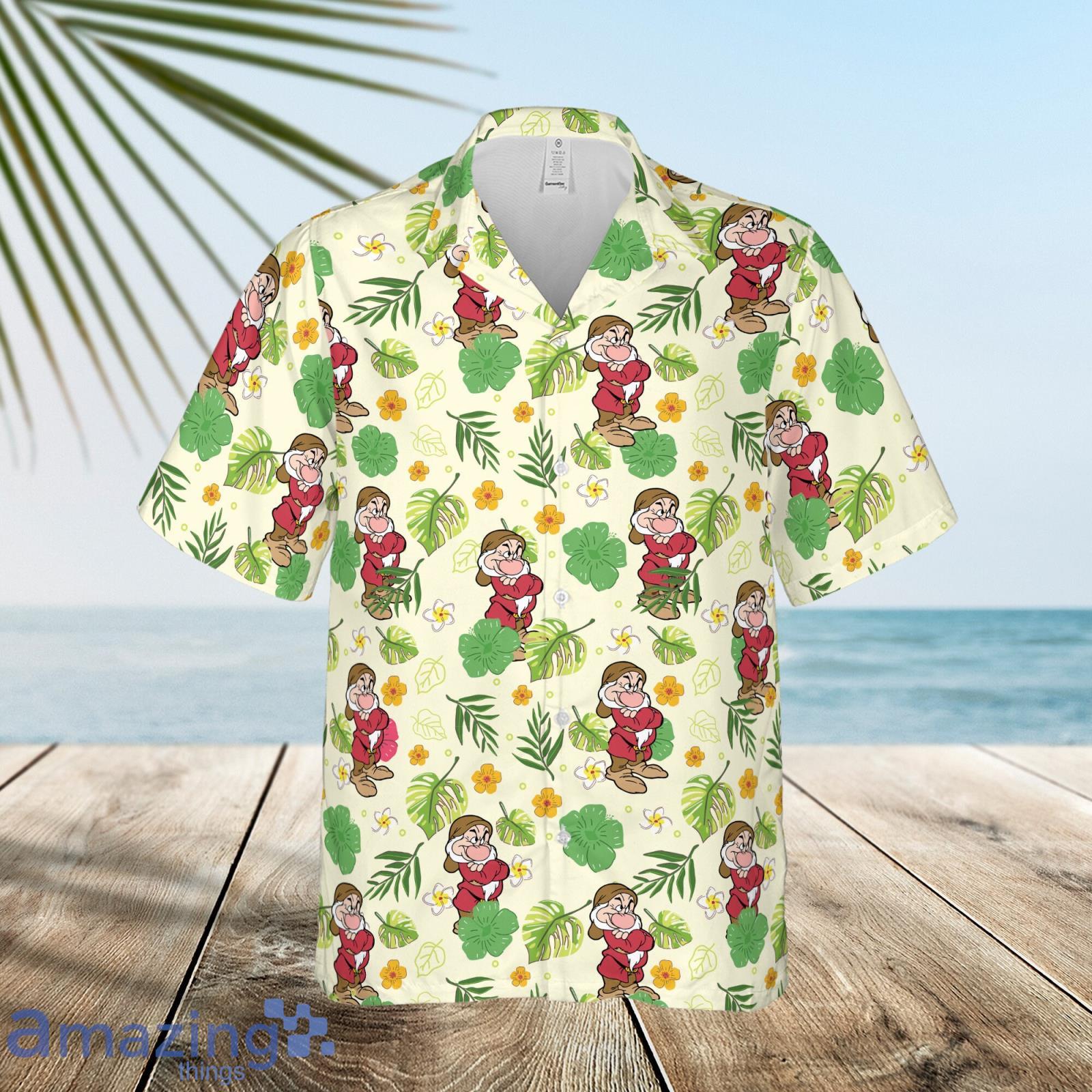Grumpy Hawaiian Shirt Grumpy Disney Hawaiian Summer Tropical Hawaiian Shirt Product Photo 1