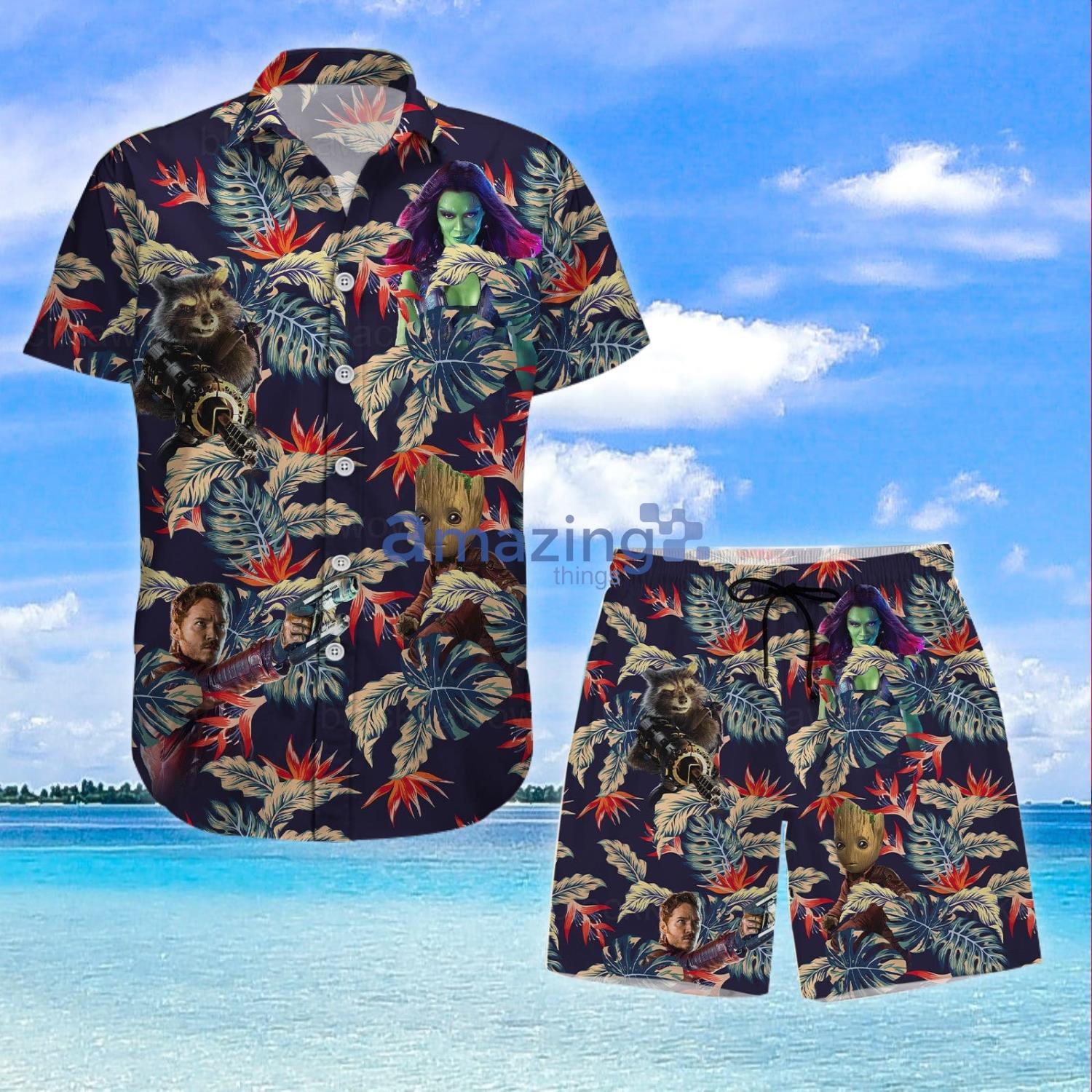 Tennessee Titans Hawaiian Shirt And Shorts Summer Vacation Gift