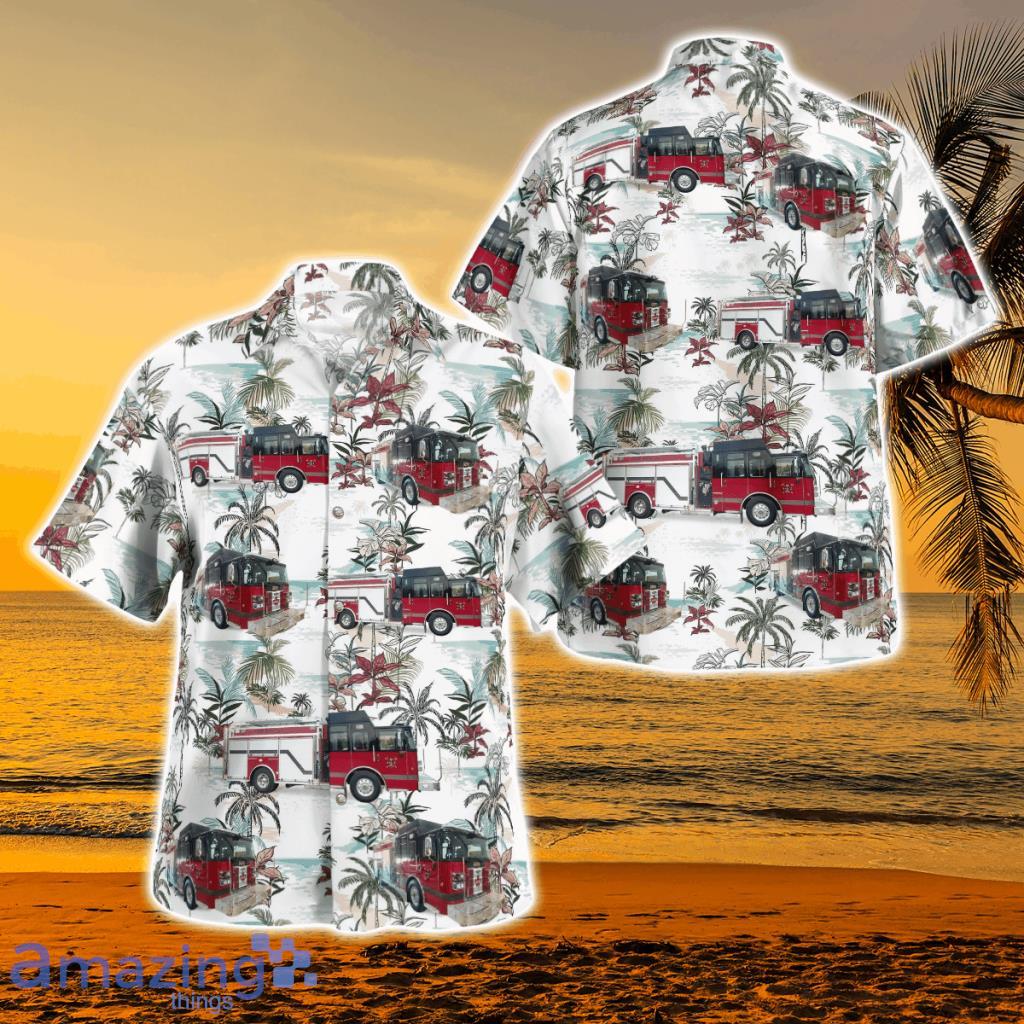 Guelph Eramosa Canada Fire Rescue Hawaiian Shirt - Guelph Eramosa Canada Fire Rescue Hawaiian Shirt