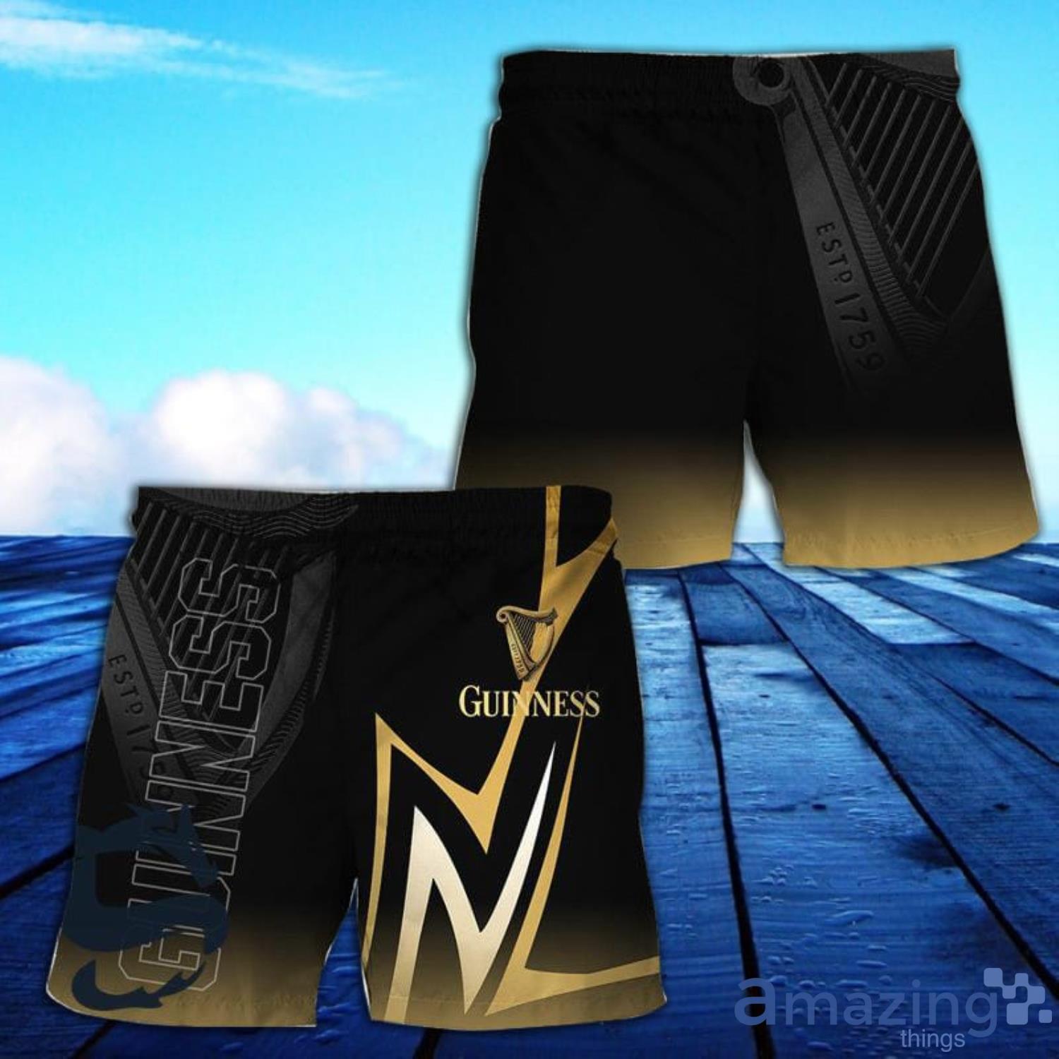 Guinness Beer Esport Style All Over Print Hawaiian Short Product Photo 1