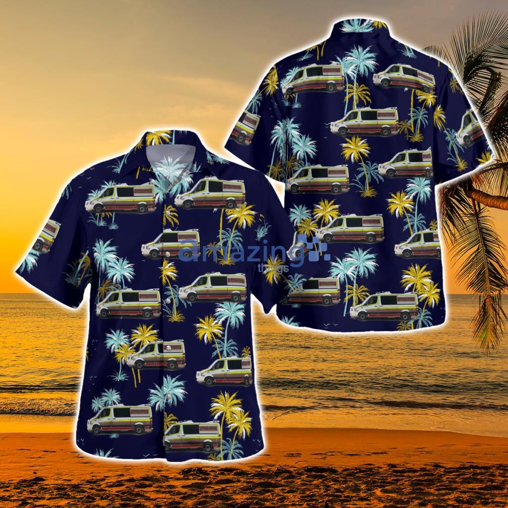 Gungahlin, Canberra, Australia, Ambulance Service Australia Hawaiian Shirt - Gungahlin, Canberra, Australia, Ambulance Service Australia Hawaiian Shirt