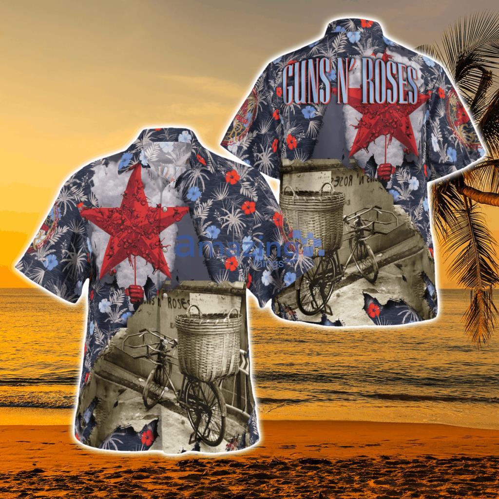 Guns N Roses Chinese Democracy Tropical Hawaii Shirt Aloha Shirt For Men Women - Guns N Roses Chinese Democracy Tropical Hawaii Shirt Aloha Shirt For Men Women