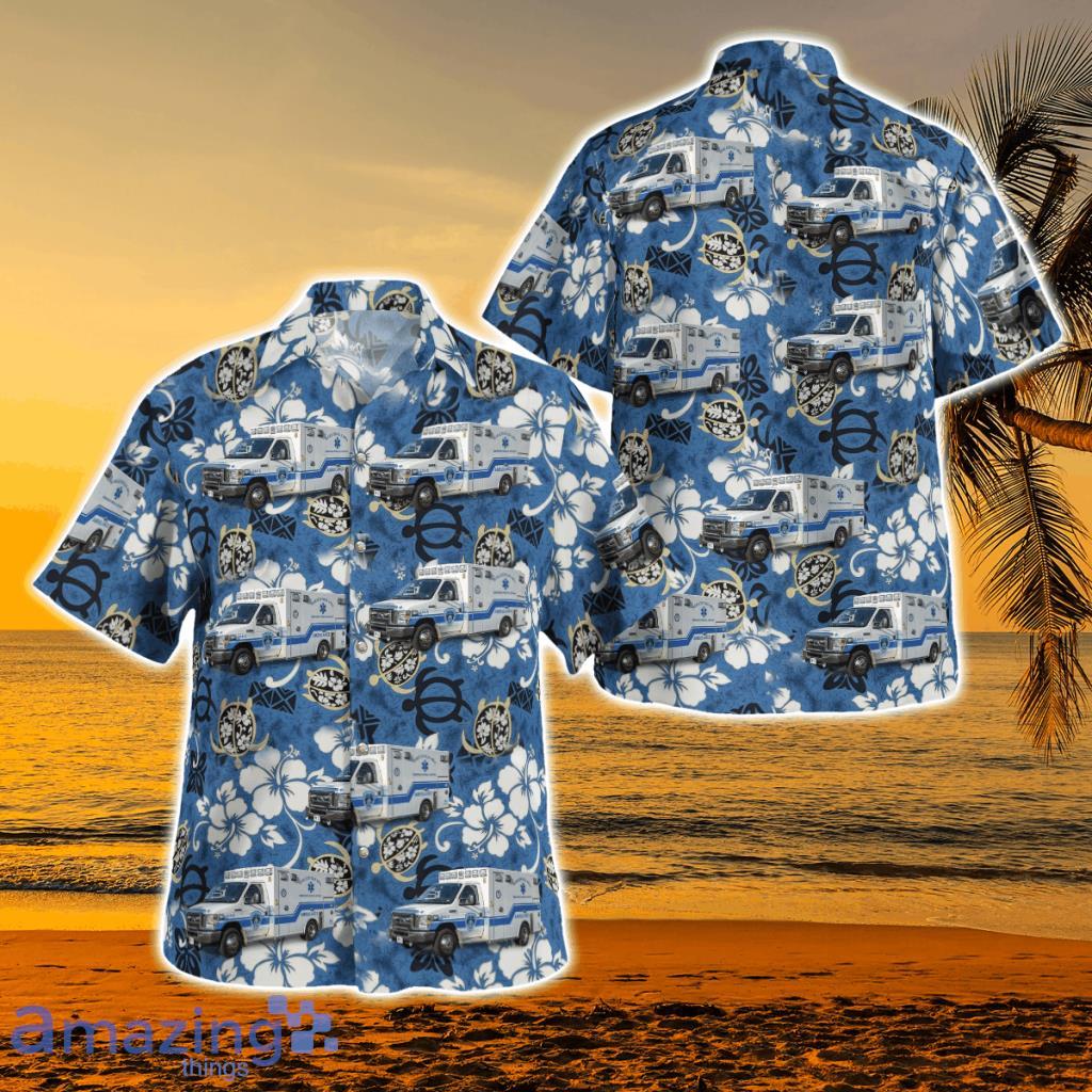Harleysville Area Emergency Medical Services, Harleysville, Pennsylvania Hawaiian Shirt - Harleysville Area Emergency Medical Services, Harleysville, Pennsylvania Hawaiian Shirt