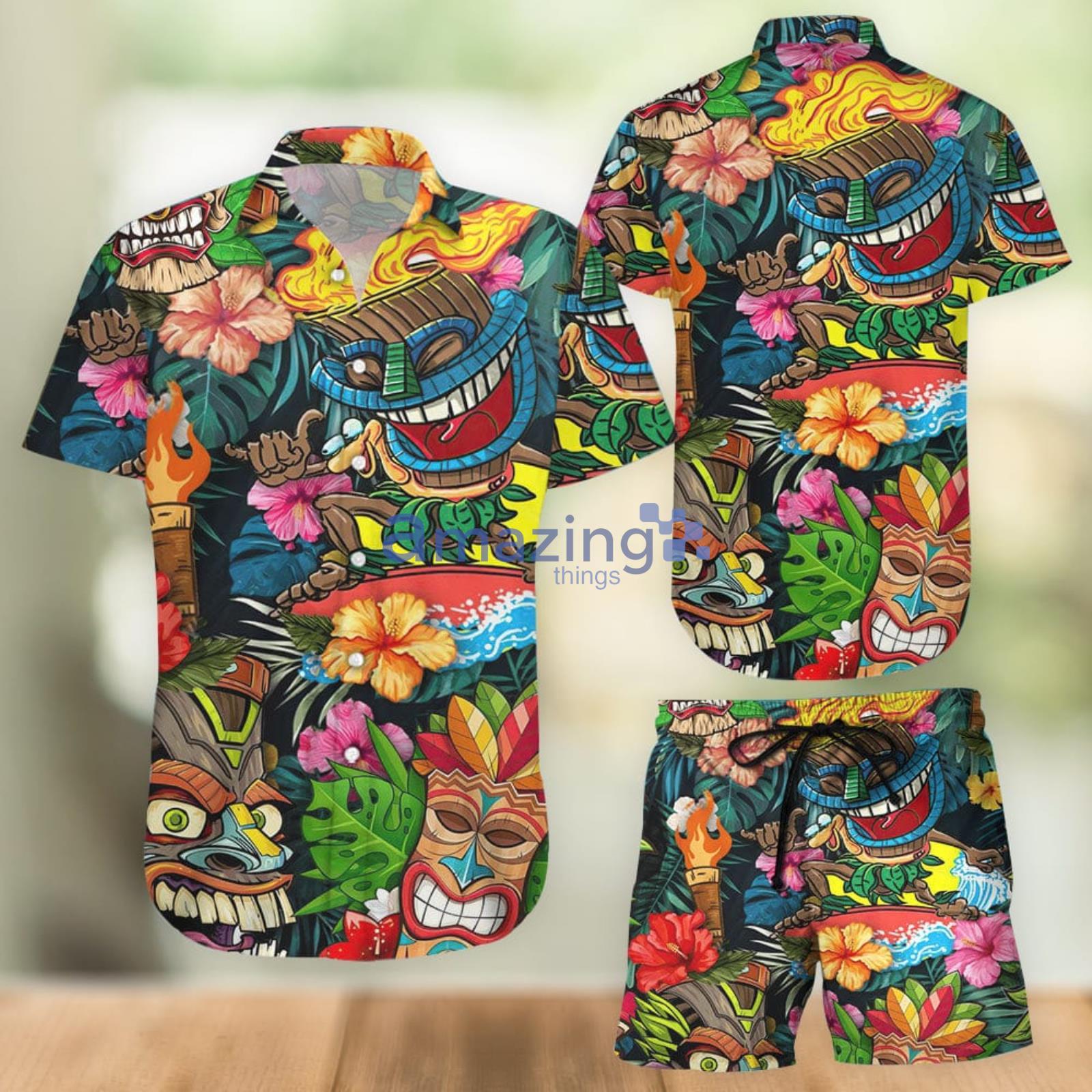 Hawaii Style Lover  - Combo Hawaiian Shirt And Shorts Summer Set Holiday Gift Product Photo 1