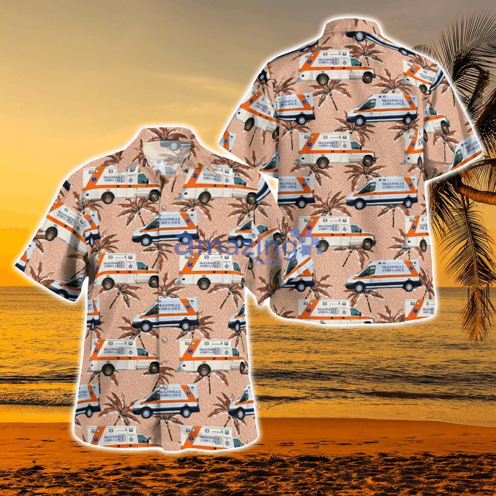 Hermitage, Pennsylvania, McGonigle Ambulance Service Hawaiian Shirt - Hermitage, Pennsylvania, McGonigle Ambulance Service Hawaiian Shirt