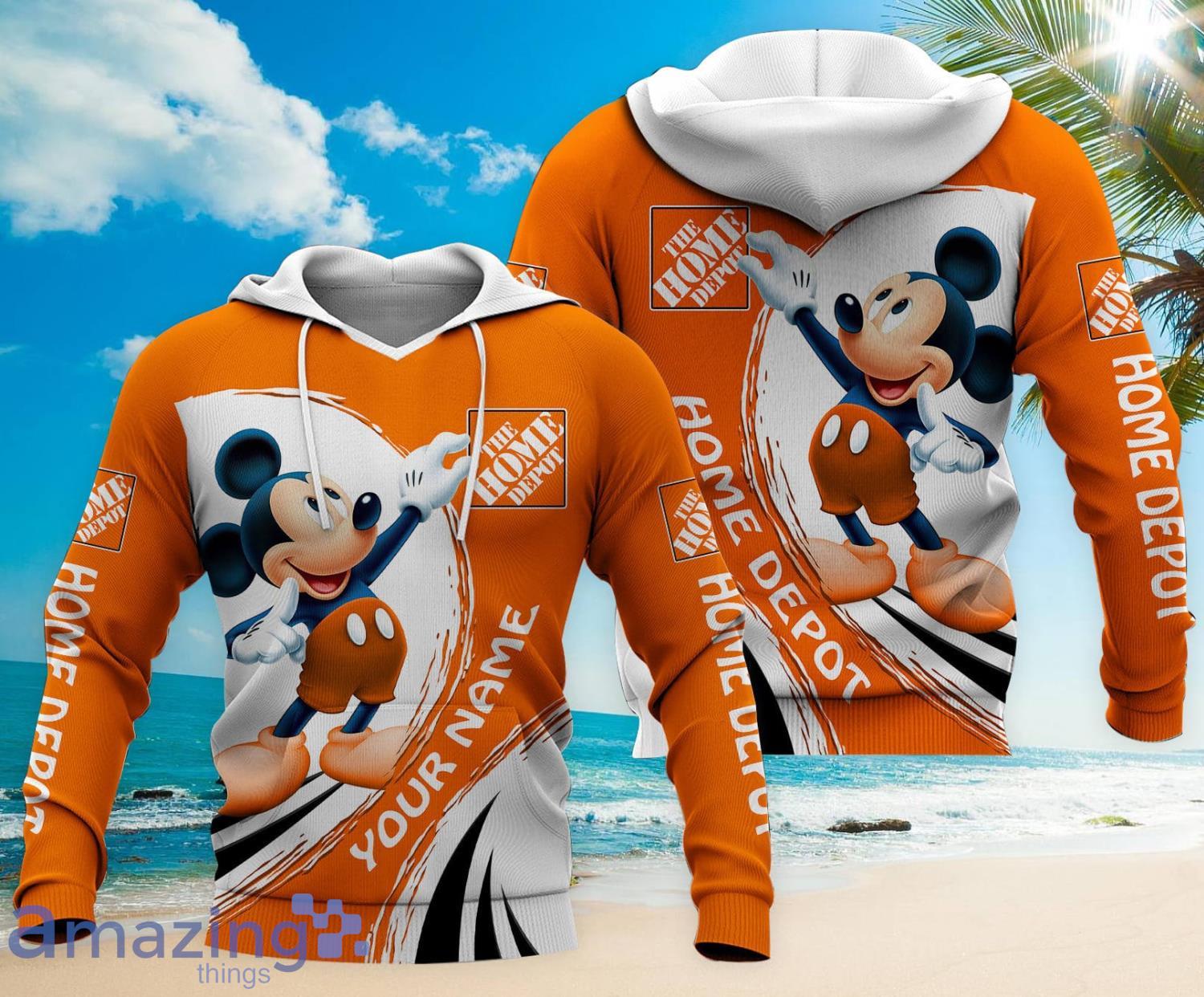 Home Depot Mickey Lover 3D All Over Printed Hoodie Zip Hoodie Product Photo 1