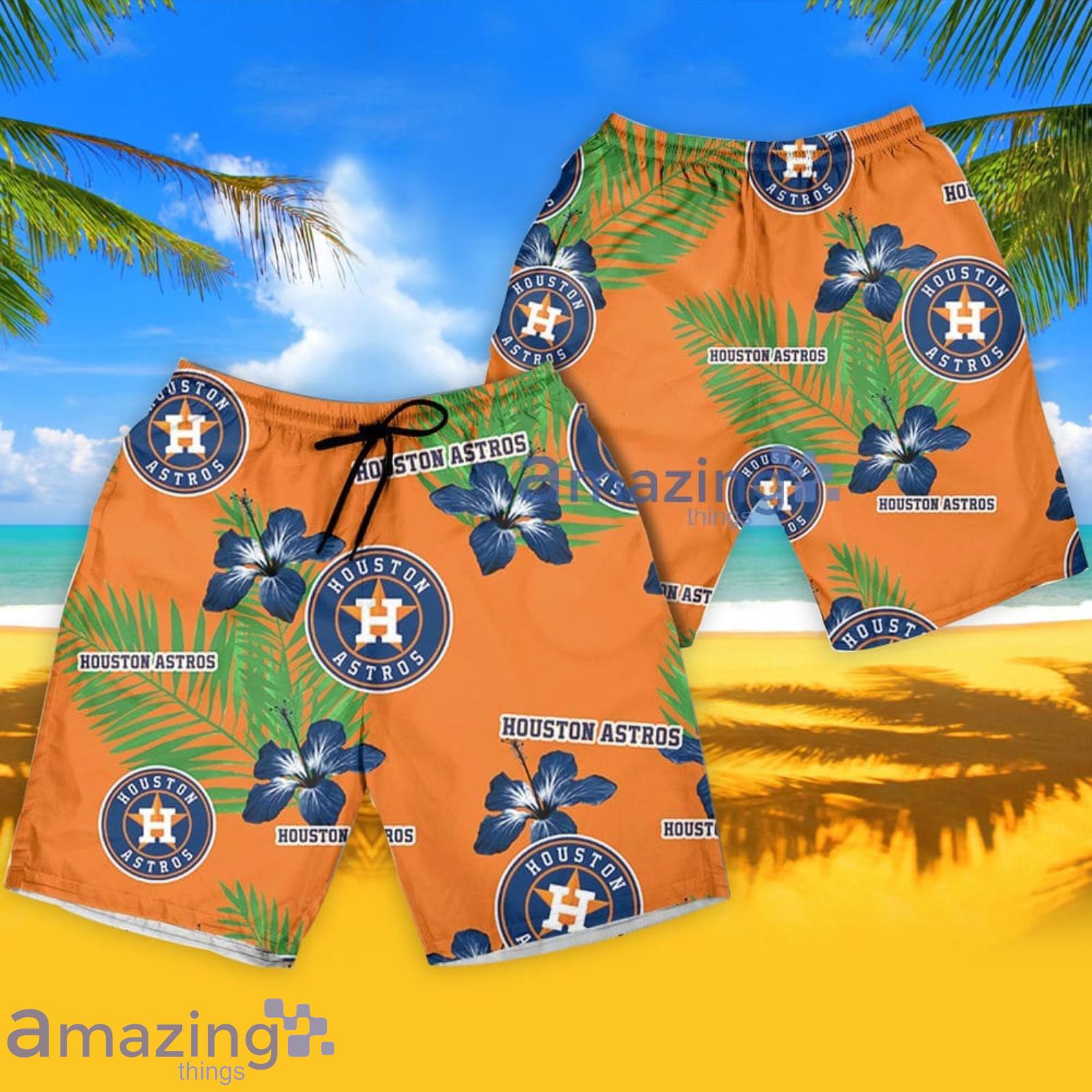 Houston Astros Hibiscus Tropical Hawaiian Shirt Men And Women Summer Gift -  Freedomdesign