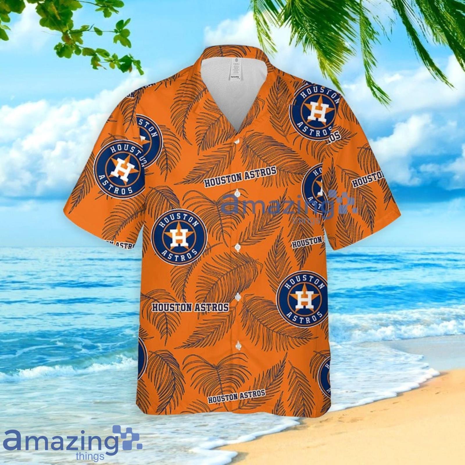 Astros Hawaiian Shirt Houston Astros Leaves Custom Hawaiian Shirts