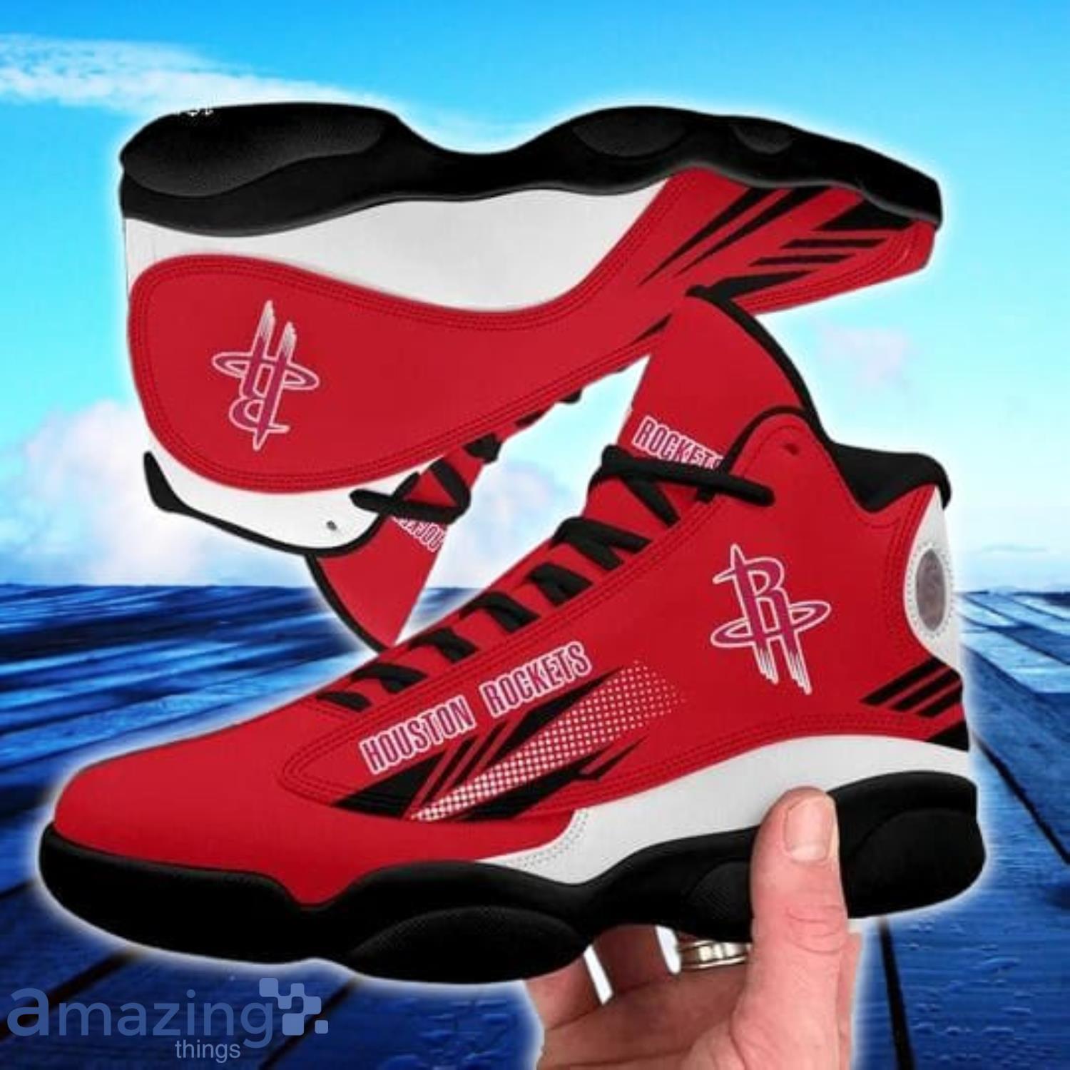 Houston Rockets Nba AOP Print Air Jordan 13 Shoes Gift For Men And