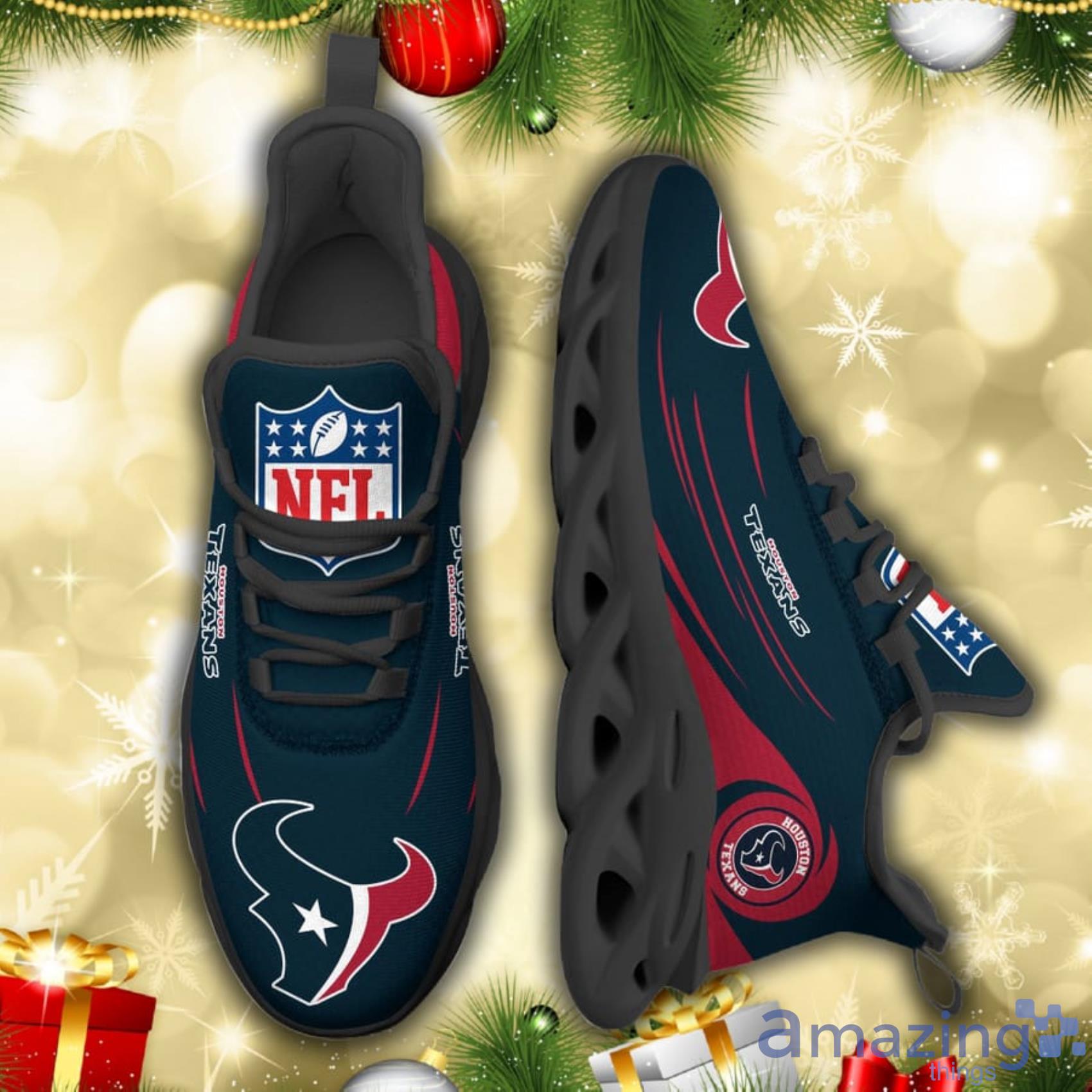 Houston Texans NFL Simple Design 2023 Max Soul Shoes Gift For Fans Product Photo 1 Houston Texans NFL Simple Design 2023 Max Soul Shoes Gift For Fans Product Photo 1