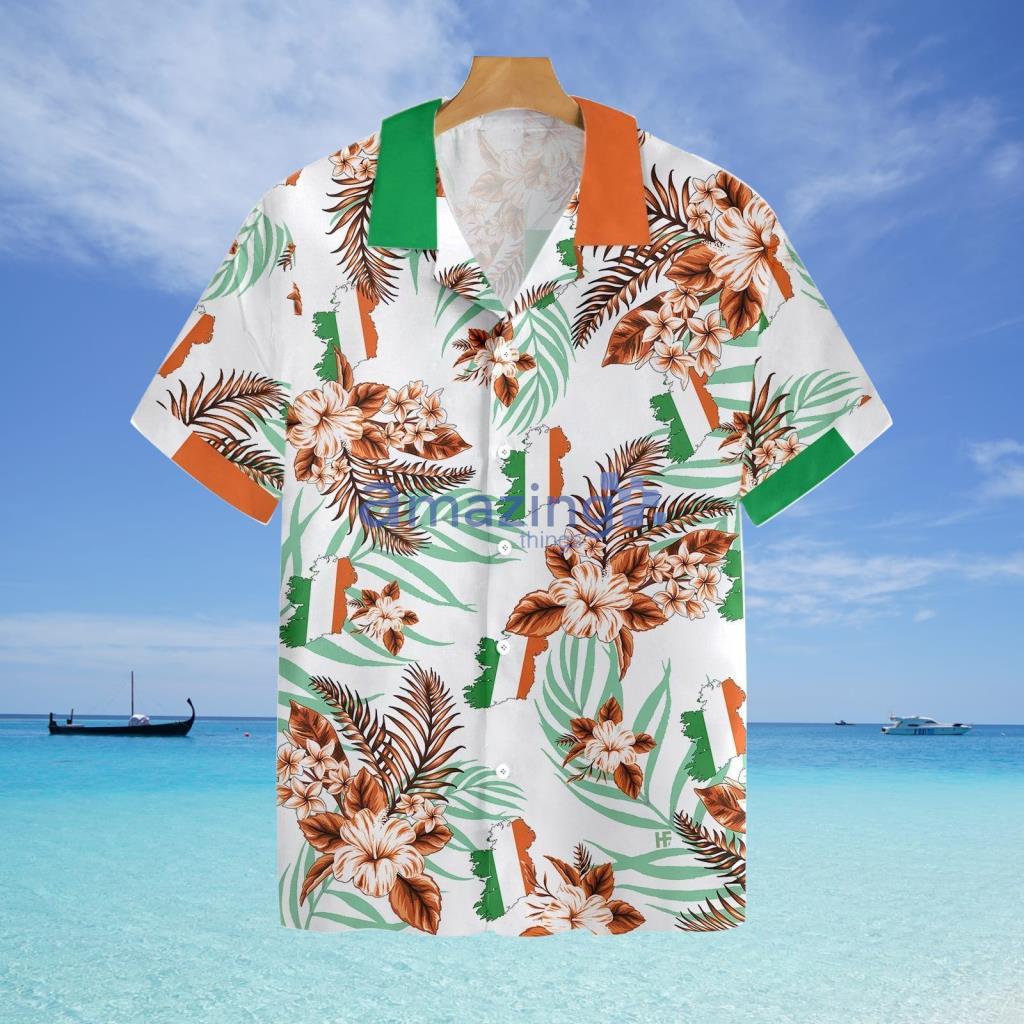 Irish People Proud Ireland Shamrock Hawaiian Shirt - Irish People Proud Ireland Shamrock Hawaiian Shirt
