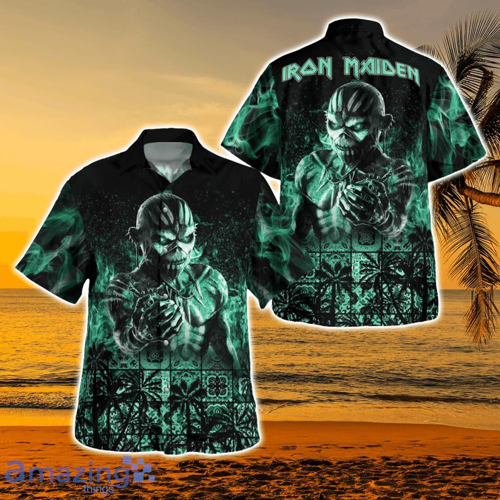 Iron Maiden Tribal Hawaii Shirt Aloha Shirt For Men Women