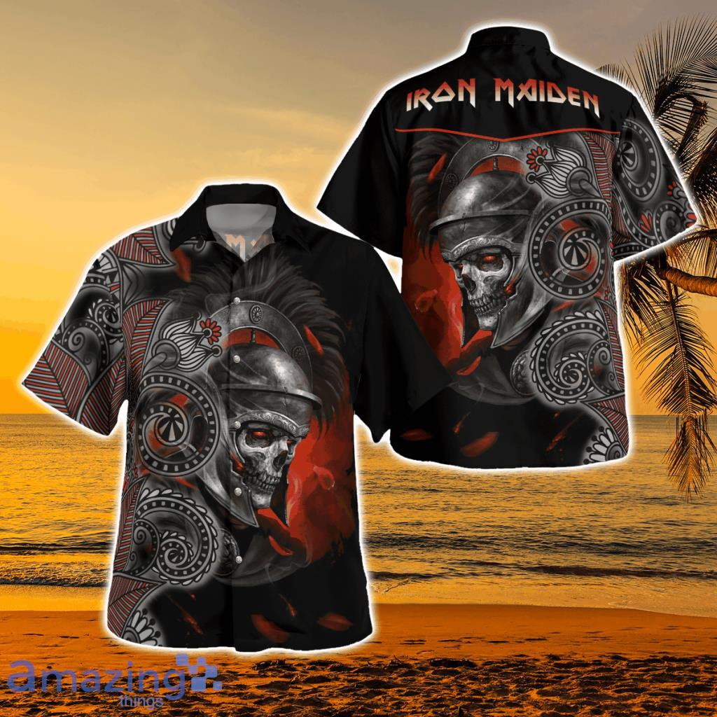 Iron Maiden Tribal Hawaii Shirt Aloha Shirt For Men Women