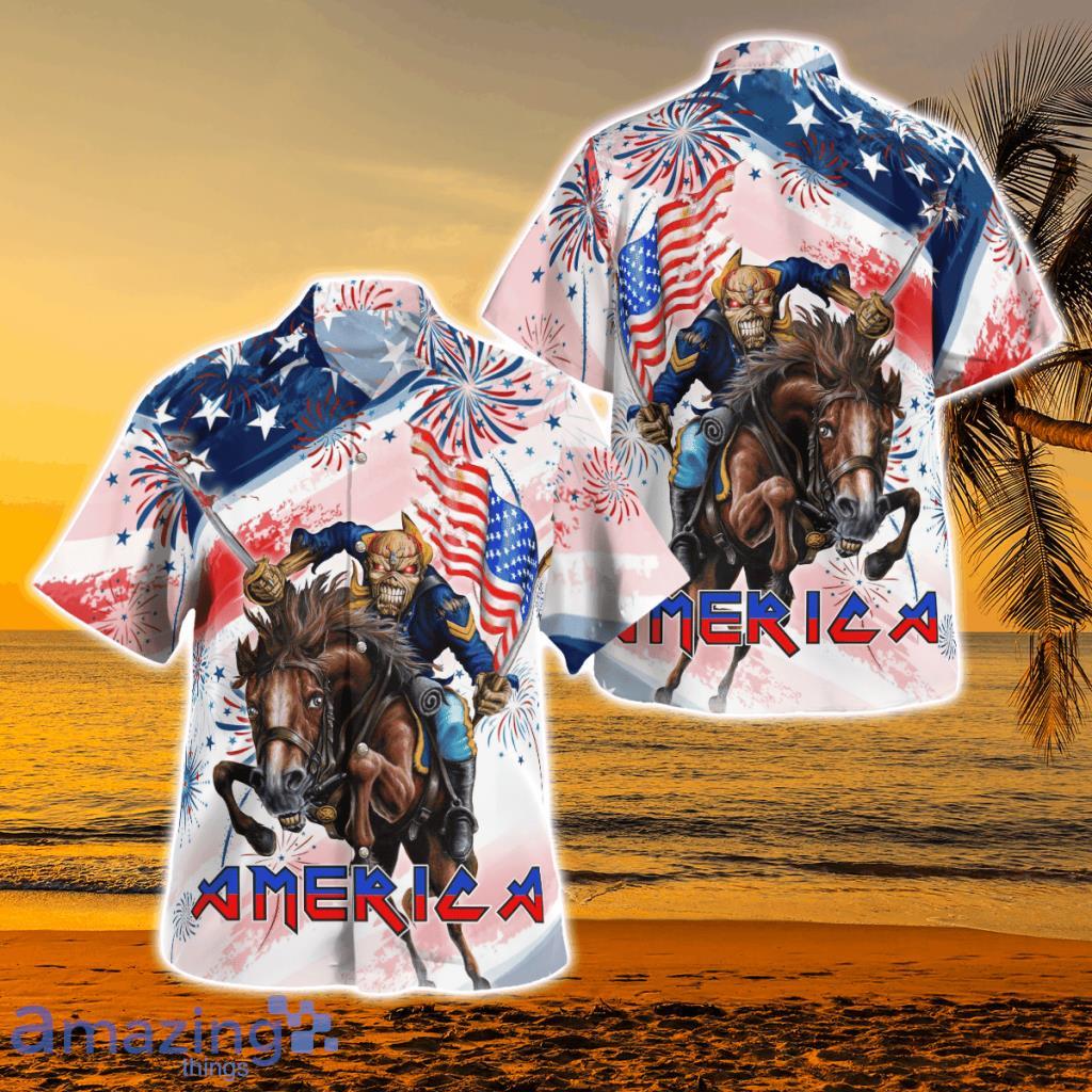 Hawaiian Aloha Shirt For Women, Horse Cowboy Unisex Hawaii Shirt