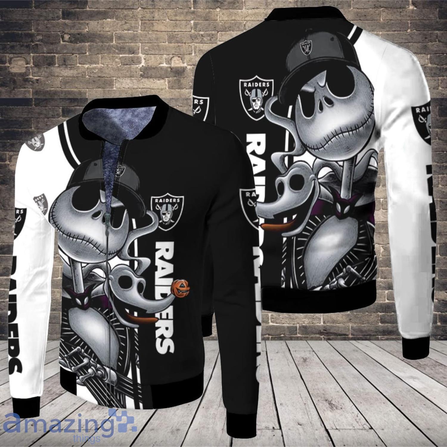 Las Vegas Raiders Bomber Lightweight Black Jacket