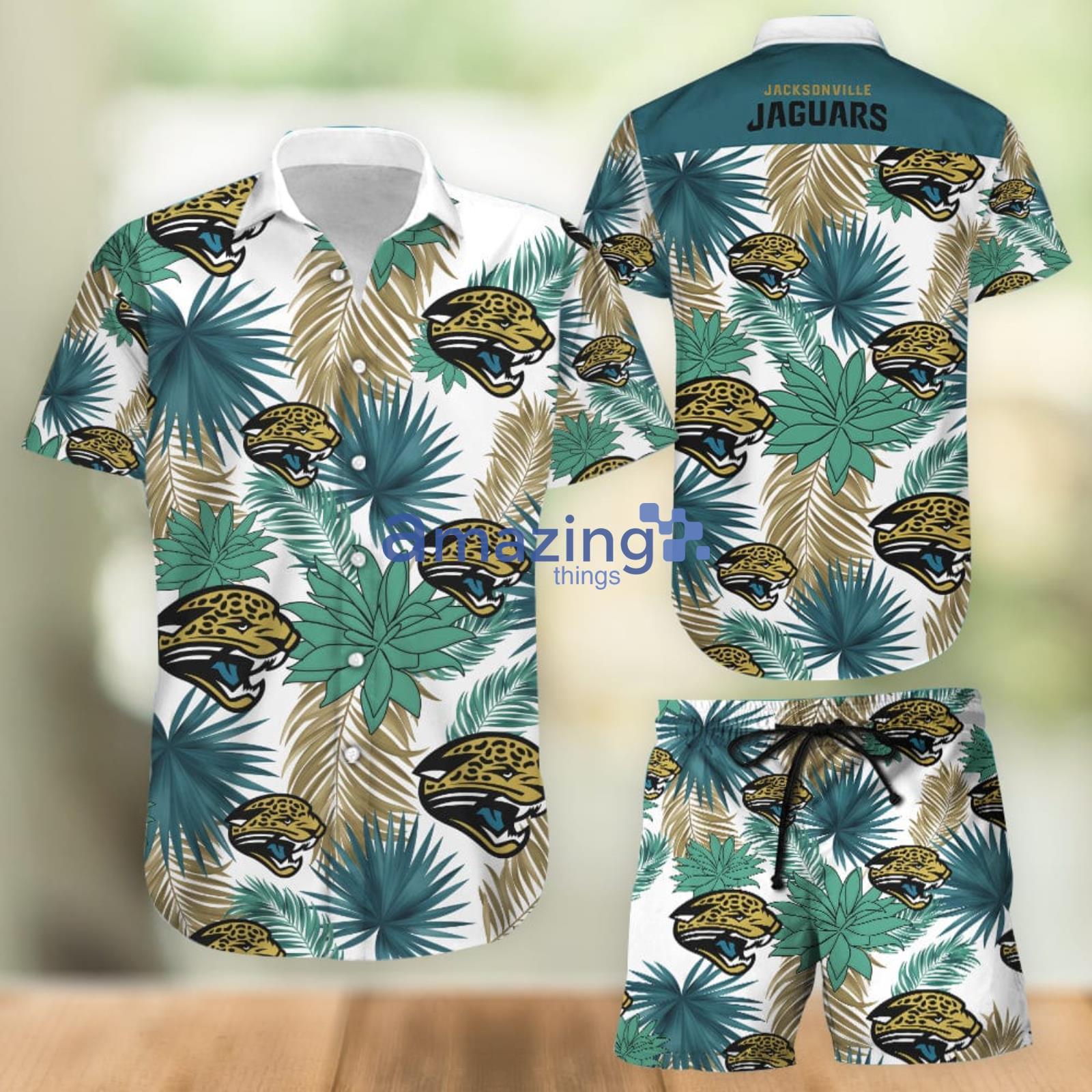 Jacksonville Jaguars Hawaii Shirts Summer Short Sleeve Shirts