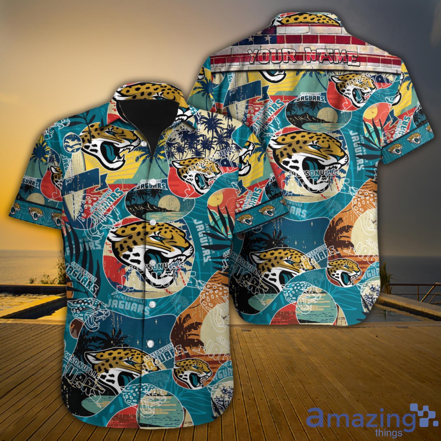 Jacksonville Jaguars Nfl Flowers Pattern And Symbol Over Print Hawaiian  Shirt And Beach Short - Freedomdesign