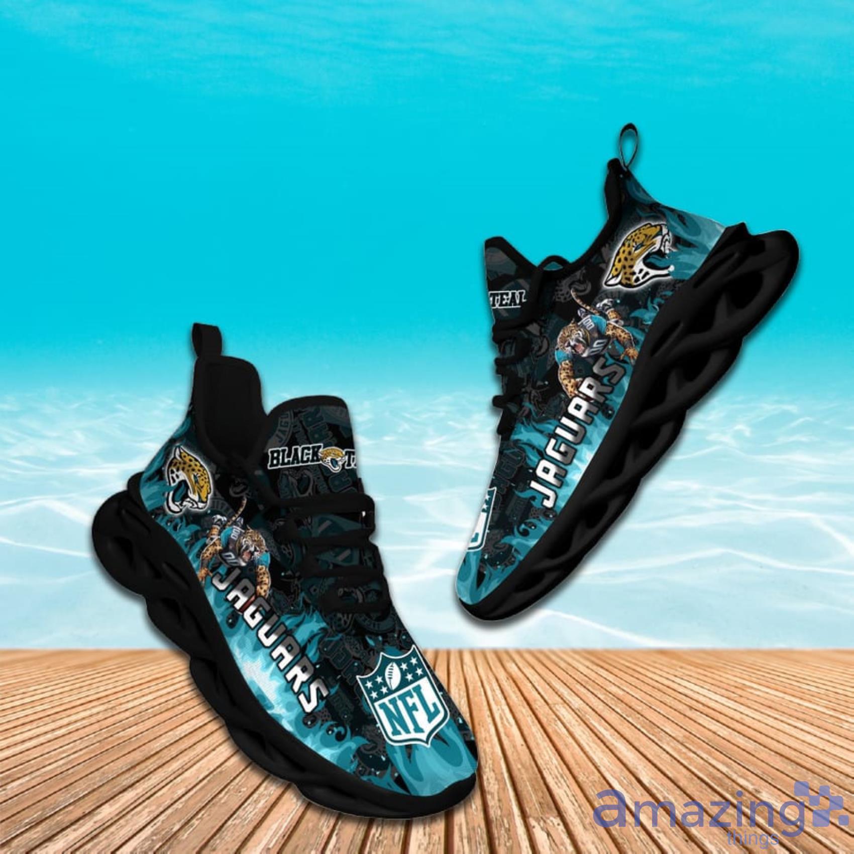 Jacksonville Jaguars NFL Max Sou Sneakers Running Shoes