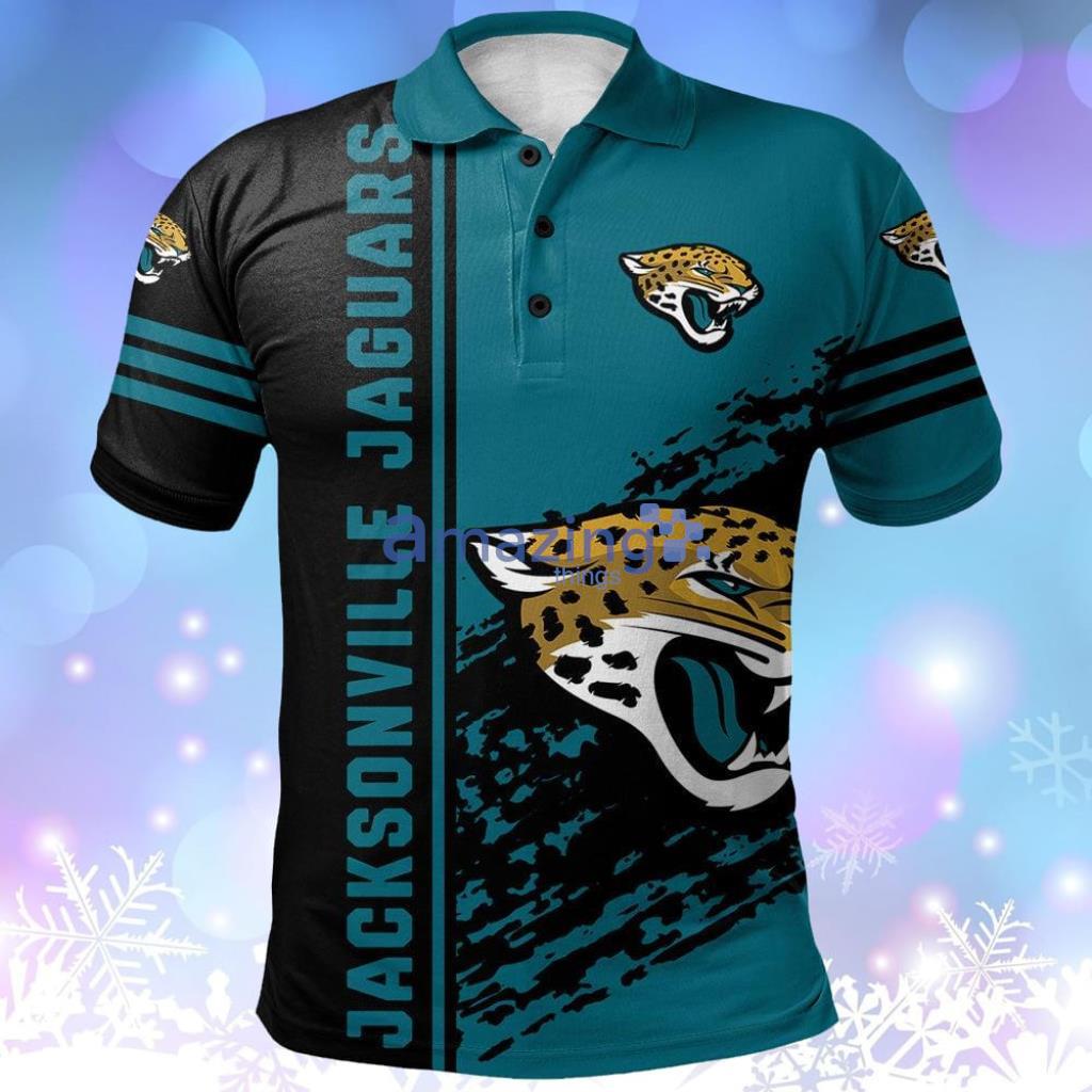 Jacksonville Jaguars Polo Shirt Quarter Style NFL