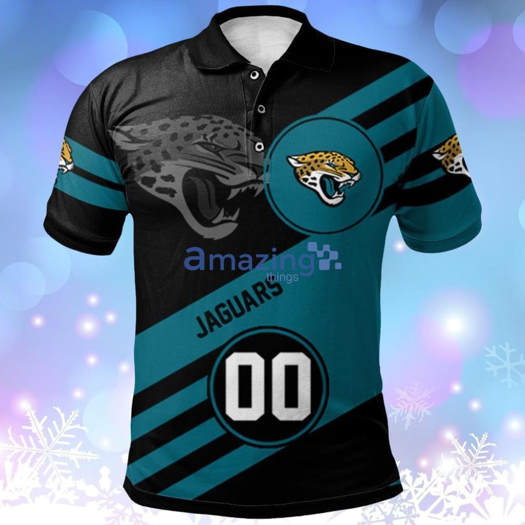 Vintage JACKSONVILLE JAGUARS Polo Shirt American Football 