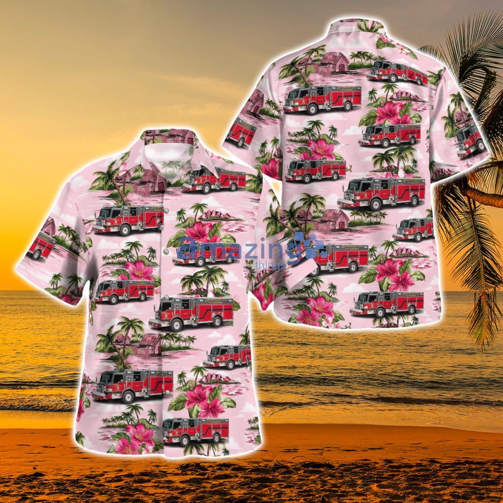 Jefferson City, Tennessee, Jefferson City Fire Department Hawaiian Shirt - Jefferson City, Tennessee, Jefferson City Fire Department Hawaiian Shirt