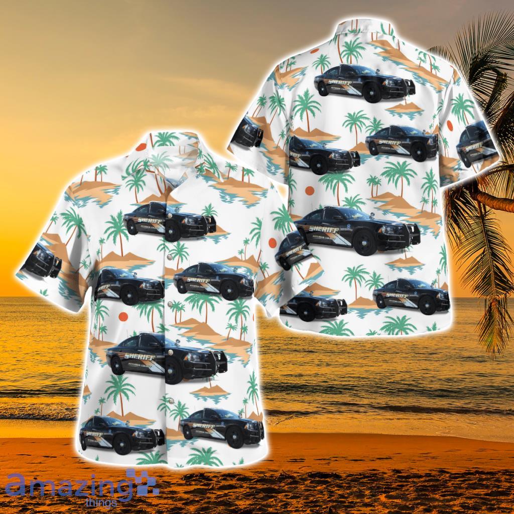 Jefferson County Sheriff, New York Dodge Charger Hawaiian Shirt - Jefferson County Sheriff, New York Dodge Charger Hawaiian Shirt