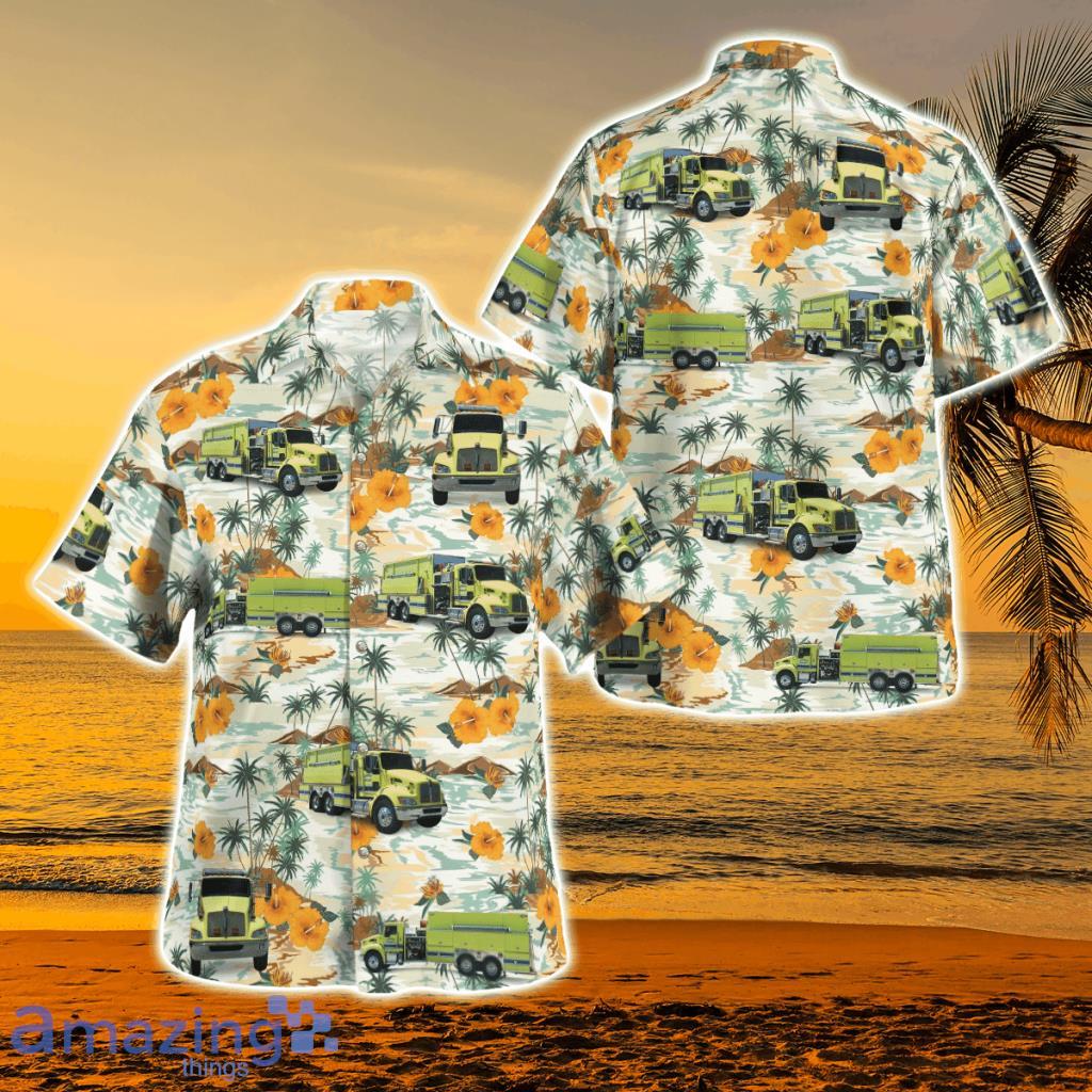 Jennings Fire Department, Jennings, Louisiana Hawaiian Shirt - Jennings Fire Department, Jennings, Louisiana Hawaiian Shirt