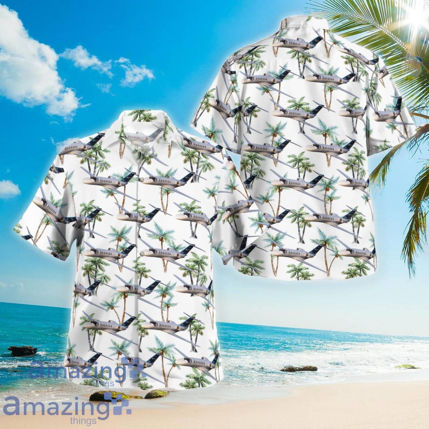 Jet Aloha Short Sleeve Hawaiian Shirt Summer Gift Product Photo 1