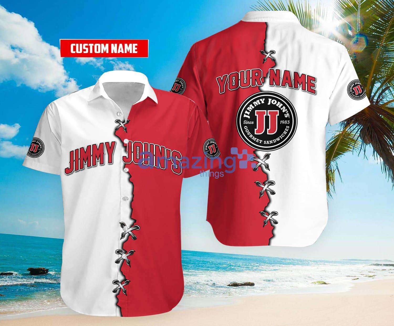 Jimmy John's Custom Name Hawaiian Shirt Product Photo 1