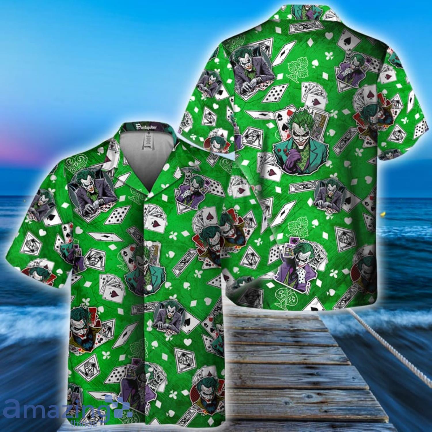 All-over Print Pocket Hawaiian Shirt - Print On Demand