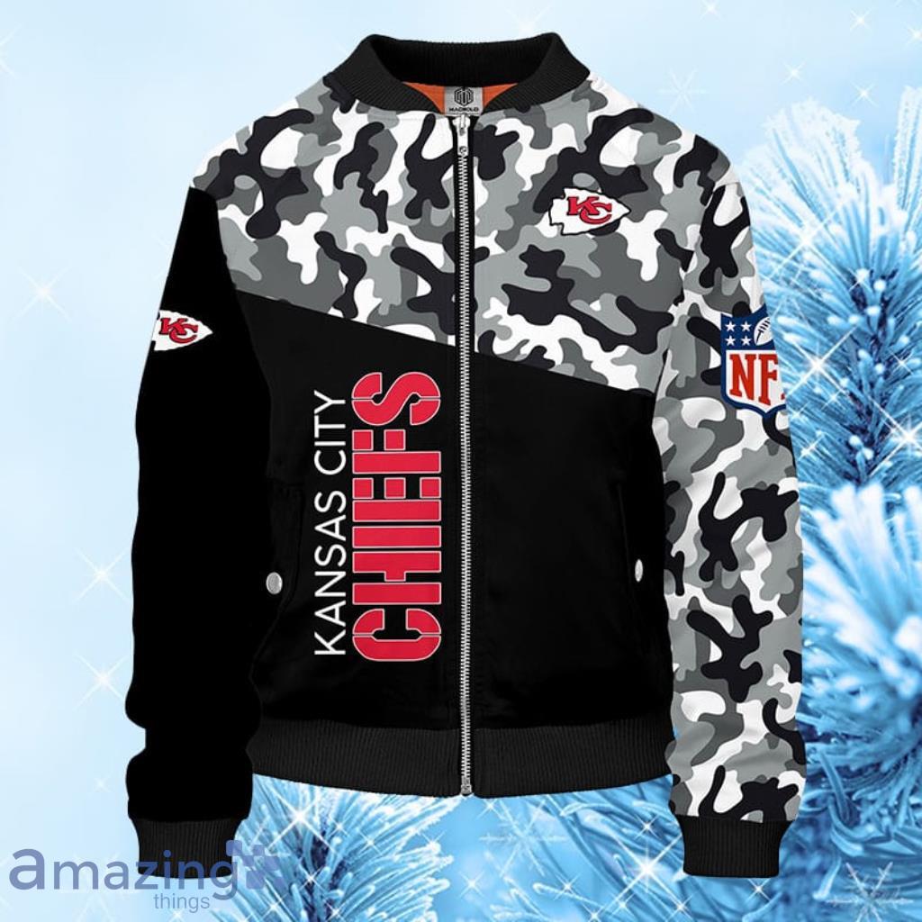 Kansas City Chiefs 3D Print Bomber Jacket New Style 