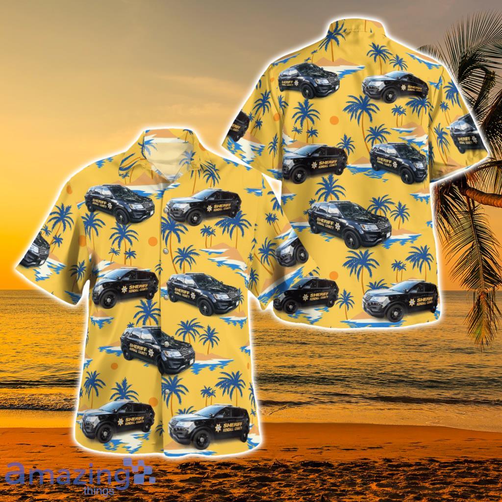 Kendall County Sheriff, Yorkville, Illinois Hawaiian Shirt - Kendall County Sheriff, Yorkville, Illinois Hawaiian Shirt
