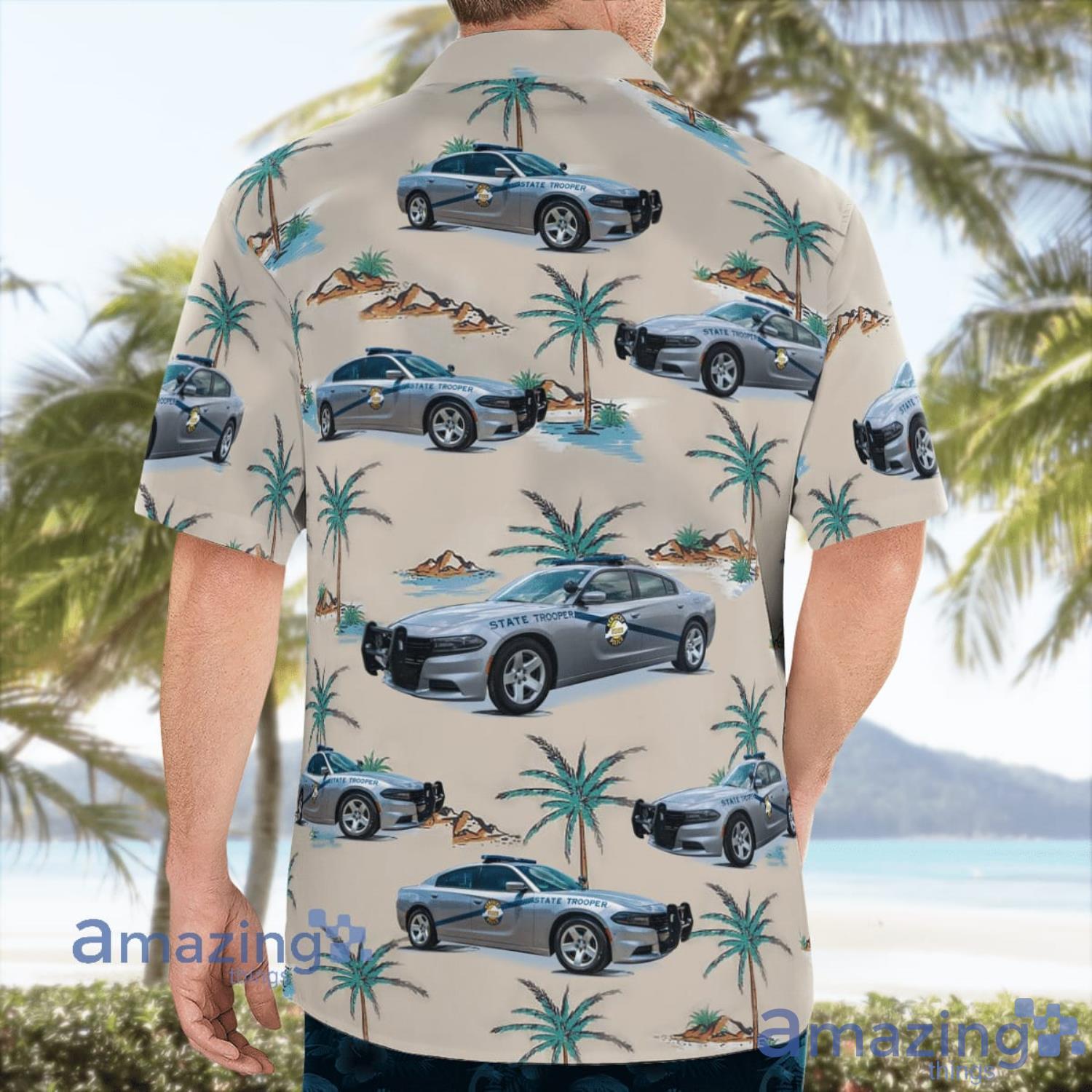 Kentucky State Police Vehicles Aloha Hawaiian Shirt Summer Gift image Kentucky State Police Vehicles Aloha Hawaiian Shirt Summer Gift Product Photo 4