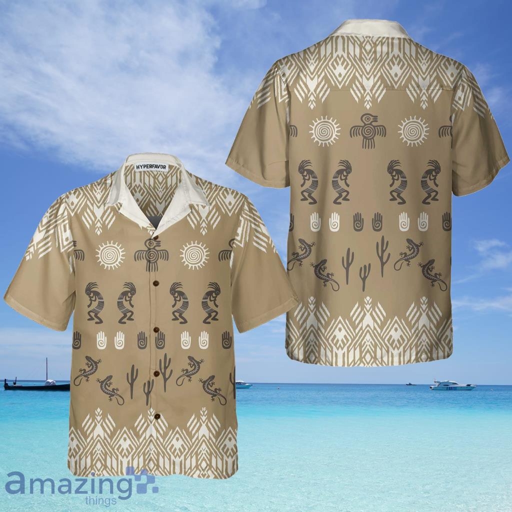 Kokopelli Native American Hawaiian Shirt, Unique Native American Gift - Kokopelli Native American Hawaiian Shirt, Unique Native American Gift
