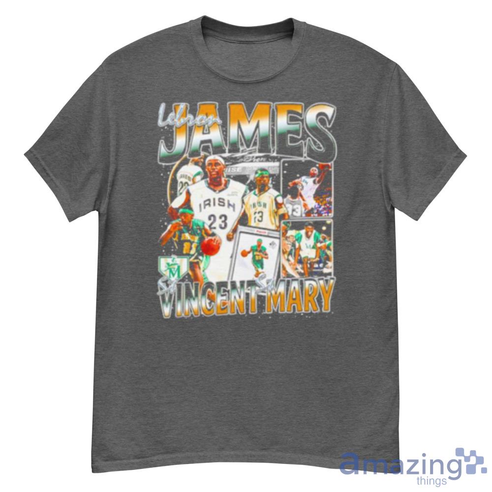 Lebron James Vincent Mary Shirt Trending For Men And Women Product Photo 1