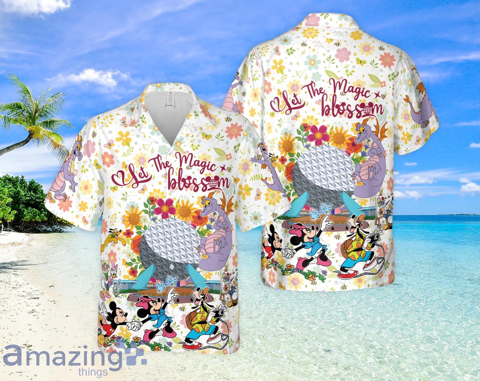 Let The Magic Blossom Disney Epcot Flower And Garden Festival Hawaiian Shirt Product Photo 1