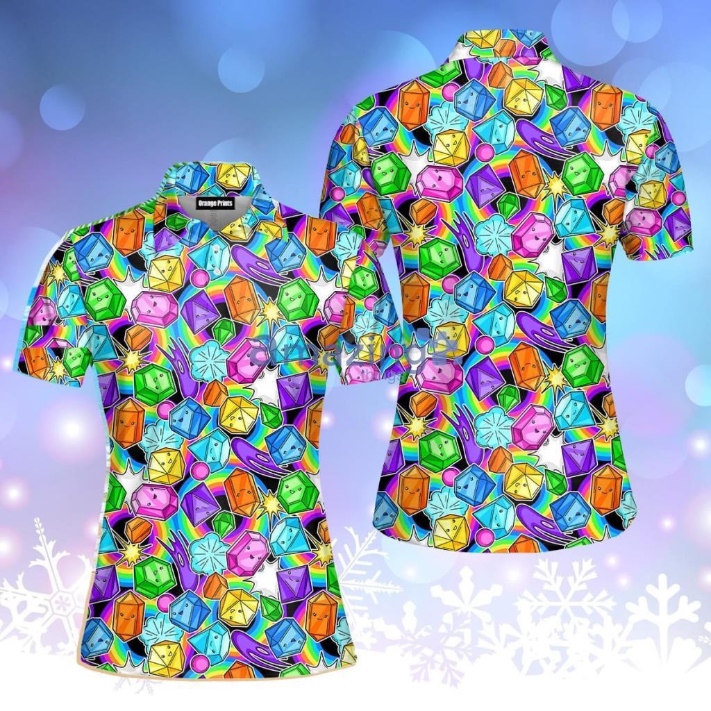 Let Your Heart Go Like The Dice Polo Shirt For Women - Let Your Heart Go Like The Dice Polo Shirt For Women