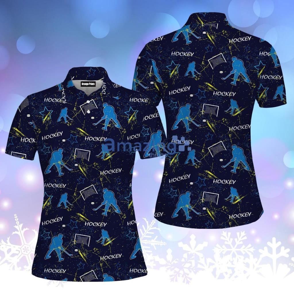 Let's Play Hockey Polo Shirt For Women - Let's Play Hockey Polo Shirt For Women