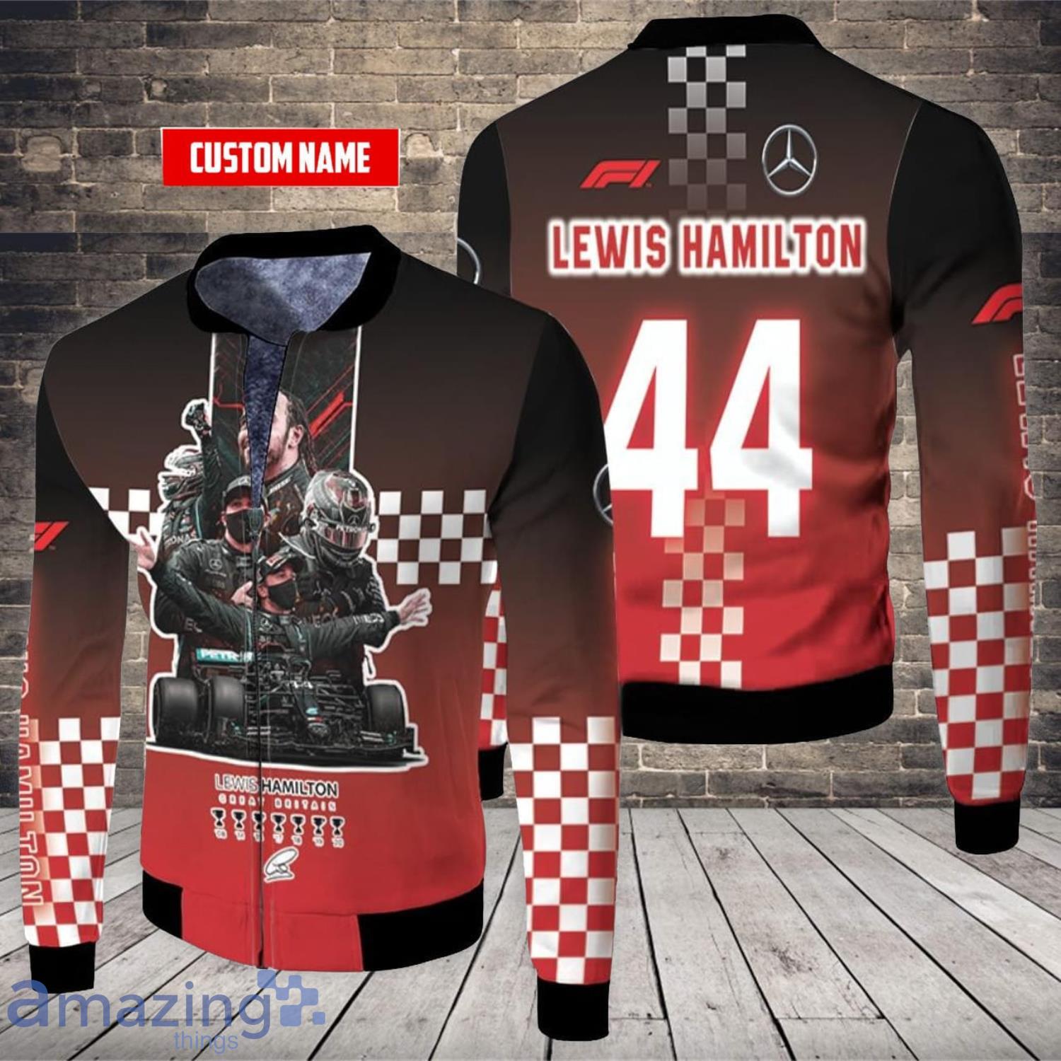 Lewis Hamilton 44 Petronas Auto Racing Motorsport Racing Driver Gift For Lewis Hamilton Fans All Over printed 3D Fleece Bomber Jacket Product Photo 1 Lewis Hamilton 44 Petronas Auto Racing Motorsport Racing Driver Gift For Lewis Hamilton Fans All Over printed 3D Fleece Bomber Jacket Product Photo 1