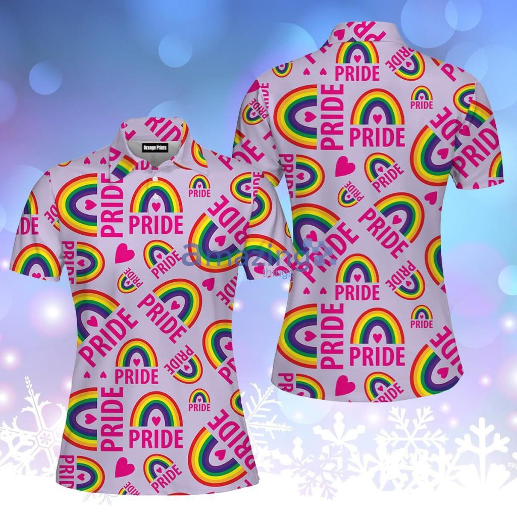 LGBT Pride Month Polo Shirt For Women - LGBT Pride Month Polo Shirt For Women