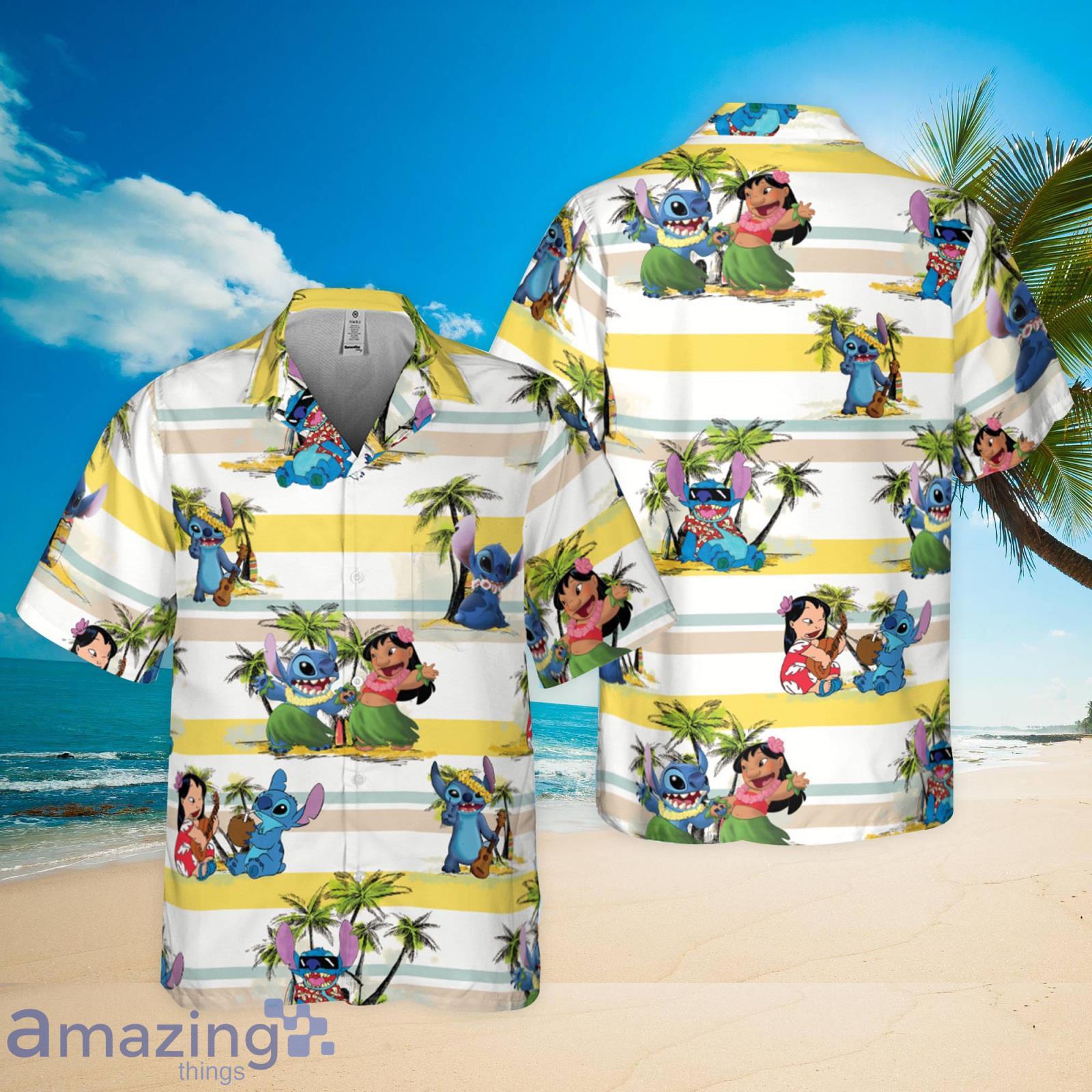 Lilo And Stitch Disney Disneyland Trip Hawaiian Shirt Disney Vacation Holiday Product Photo 1