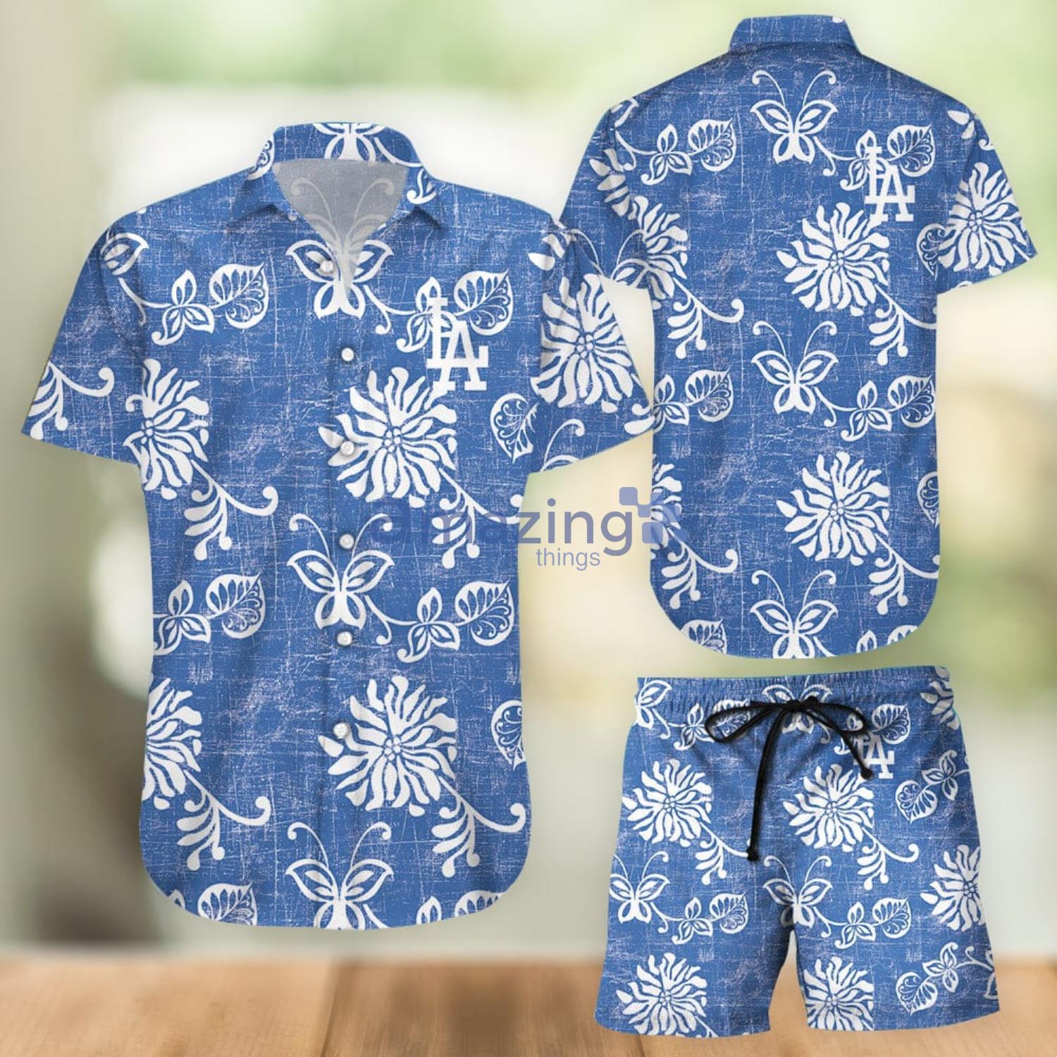 Los Angeles Doggers Nane’A Hawaiian Shirt And Shorts Product Photo 1