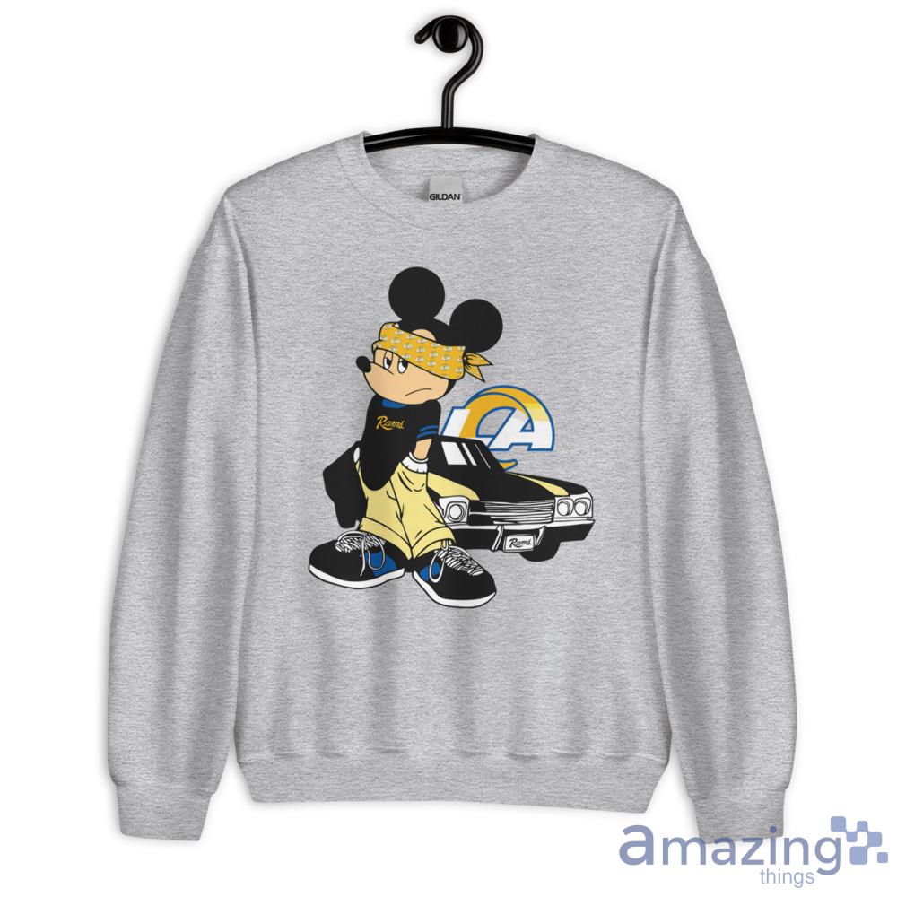 I Love The Rams Mickey Mouse Los Angeles Rams T-Shirt - T-shirts Low Price