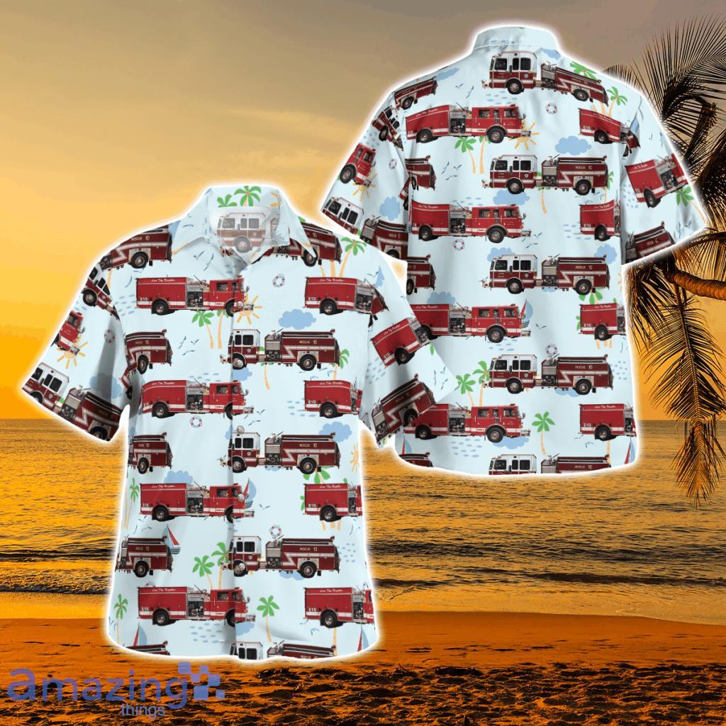 Love Fire Department, Desoto County, Mississippi Hawaiian Shirt - Love Fire Department, Desoto County, Mississippi Hawaiian Shirt