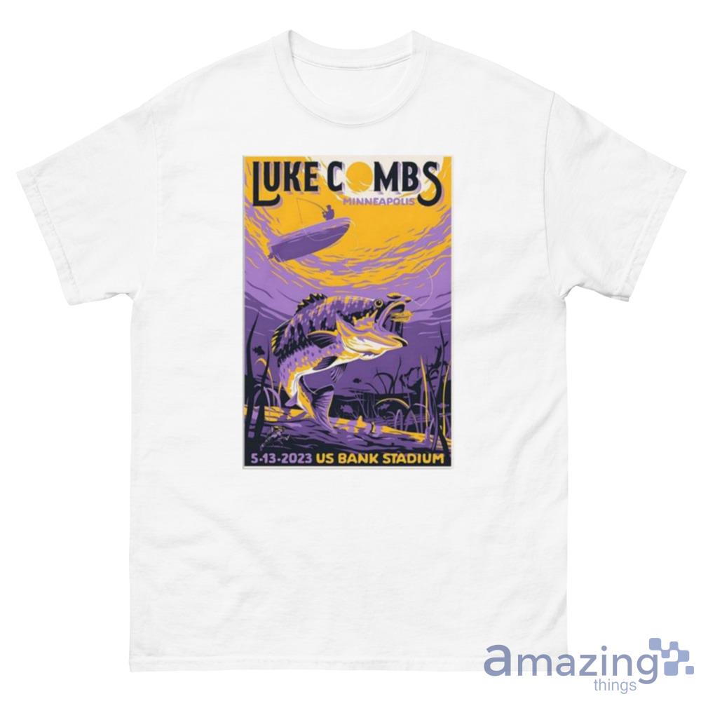  Luke Combs May 13 2023 U S Bank Stadium Poster Shirt For Men And Women T Shirt For Men And Women - 500 Men’s Classic Tee Gildan