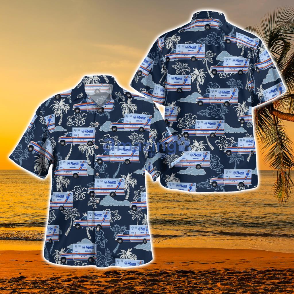 Madison, Wisconsin, Ryan Brothers Ambulance Service Hawaiian Shirt - Madison, Wisconsin, Ryan Brothers Ambulance Service Hawaiian Shirt