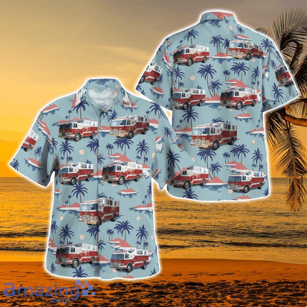 Mandeville Volunteer Fire Department, Arkansas Hawaiian Shirt - Mandeville Volunteer Fire Department, Arkansas Hawaiian Shirt
