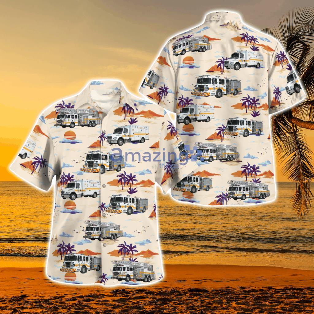 Maryland, Arminger Fire Company Station 30 Hawaiian Shirt - Maryland, Arminger Fire Company Station 30 Hawaiian Shirt