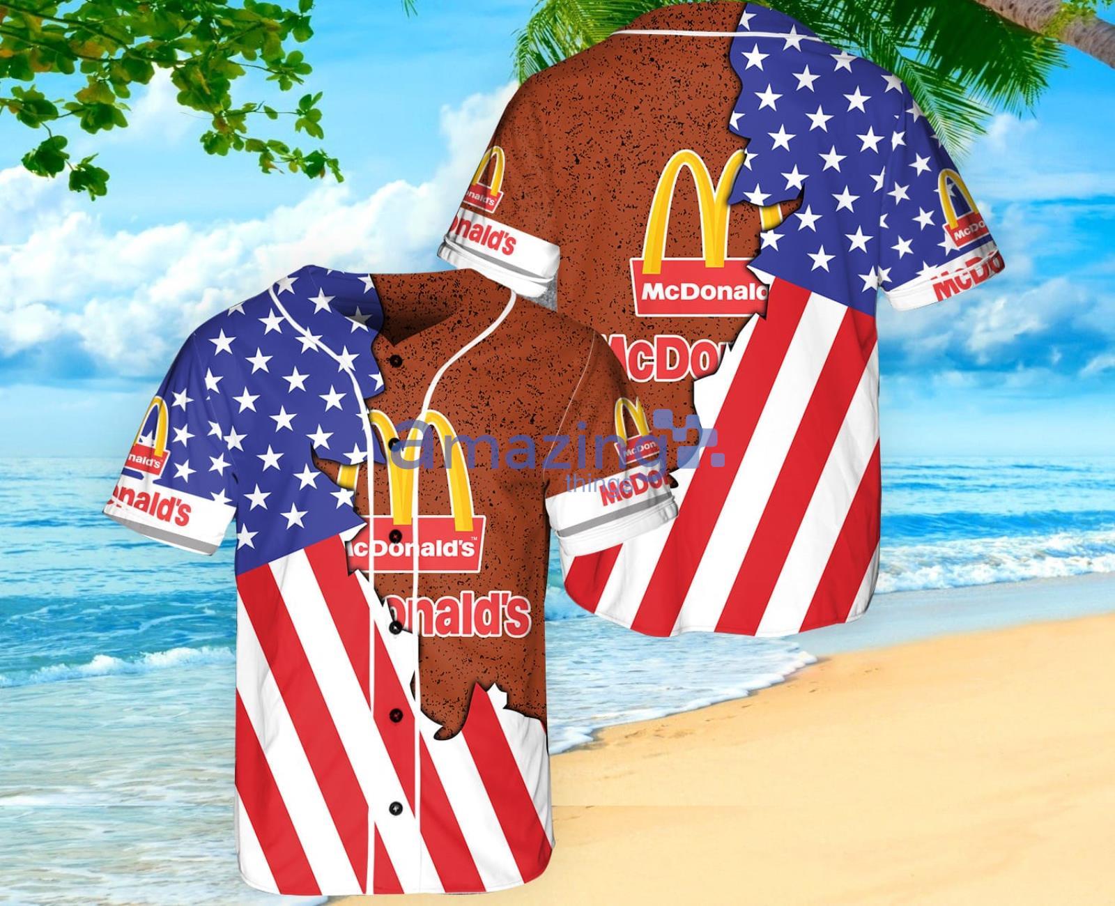 Mcdonald's Lover Flag Baseball Jersey Shirt Product Photo 1