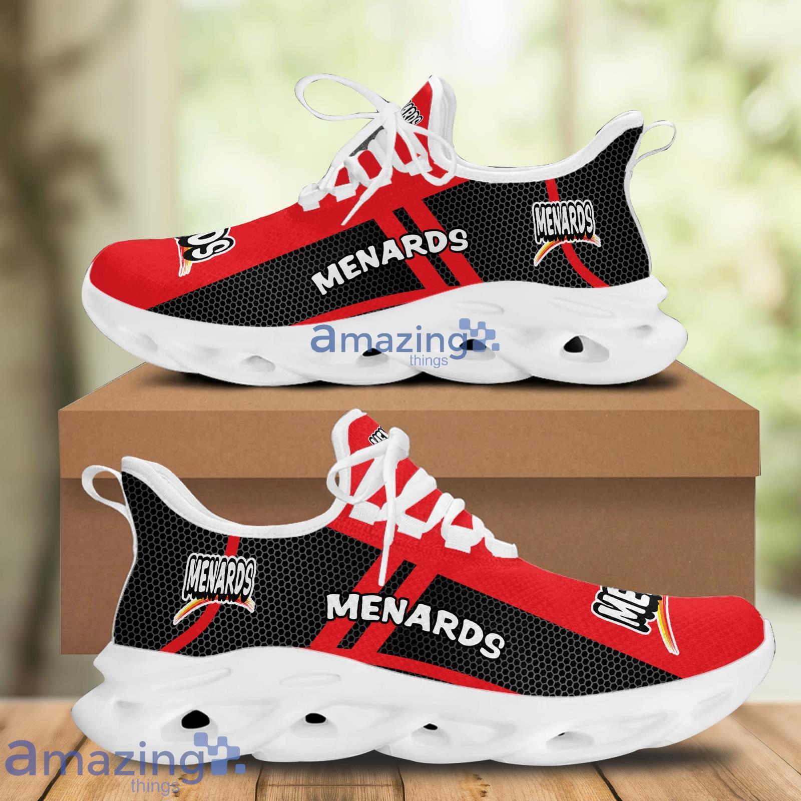 Boston Red Sox Striped Custom Name Max Soul Sneaker Running Shoes